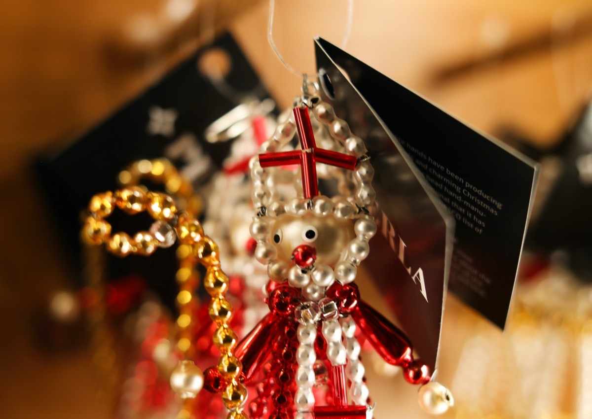 Beaded ornaments