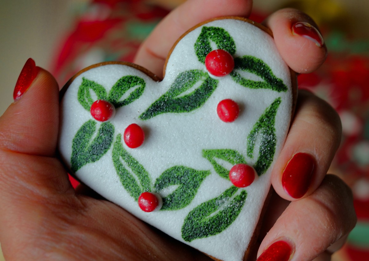 We bake Christmas gingerbread for you with love