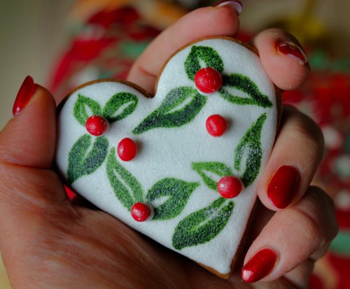 We bake Christmas gingerbread for you with love
